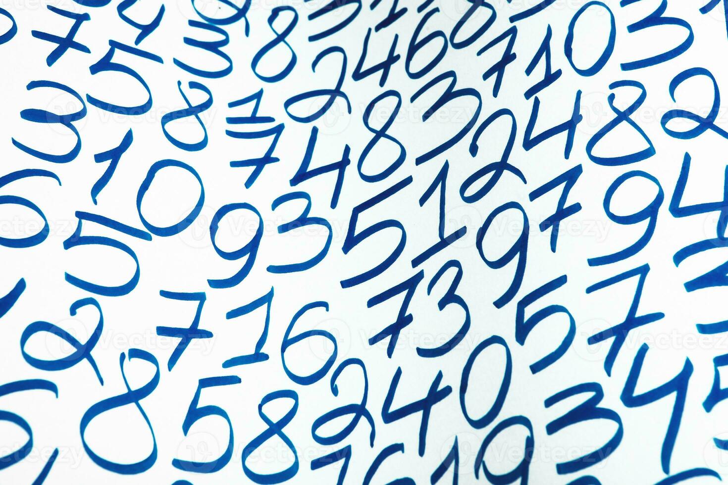 Numbers texture abstraction. Global economy crisis concept. Finance data or education concept. photo