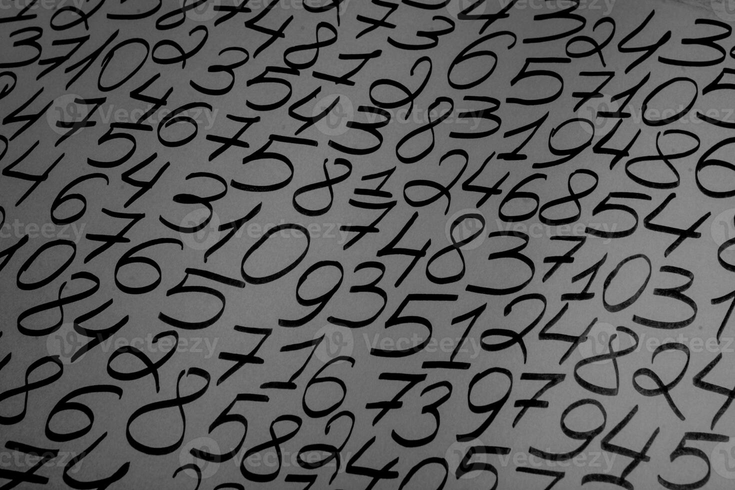 Numbers texture abstraction. Global economy crisis concept. Finance data or education concept. photo