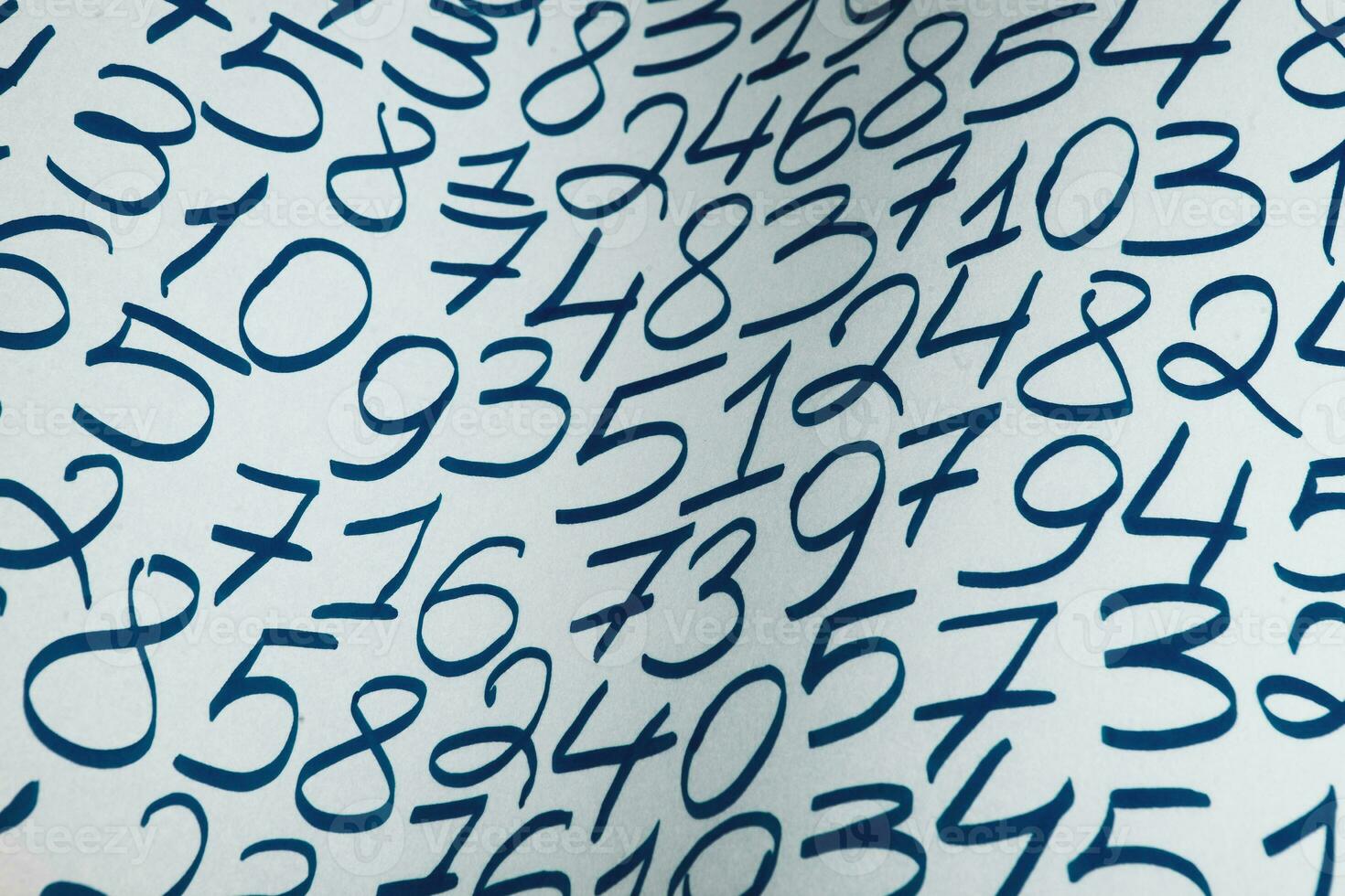 Numbers texture abstraction. Global economy crisis concept. Finance data or education concept. photo