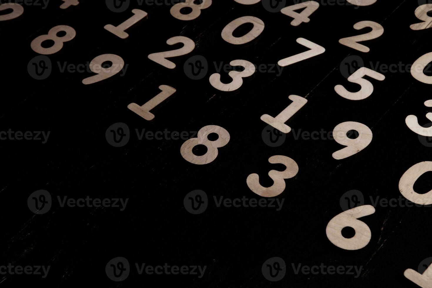 Numbers texture abstraction. Global economy crisis concept. Finance data or education concept. photo