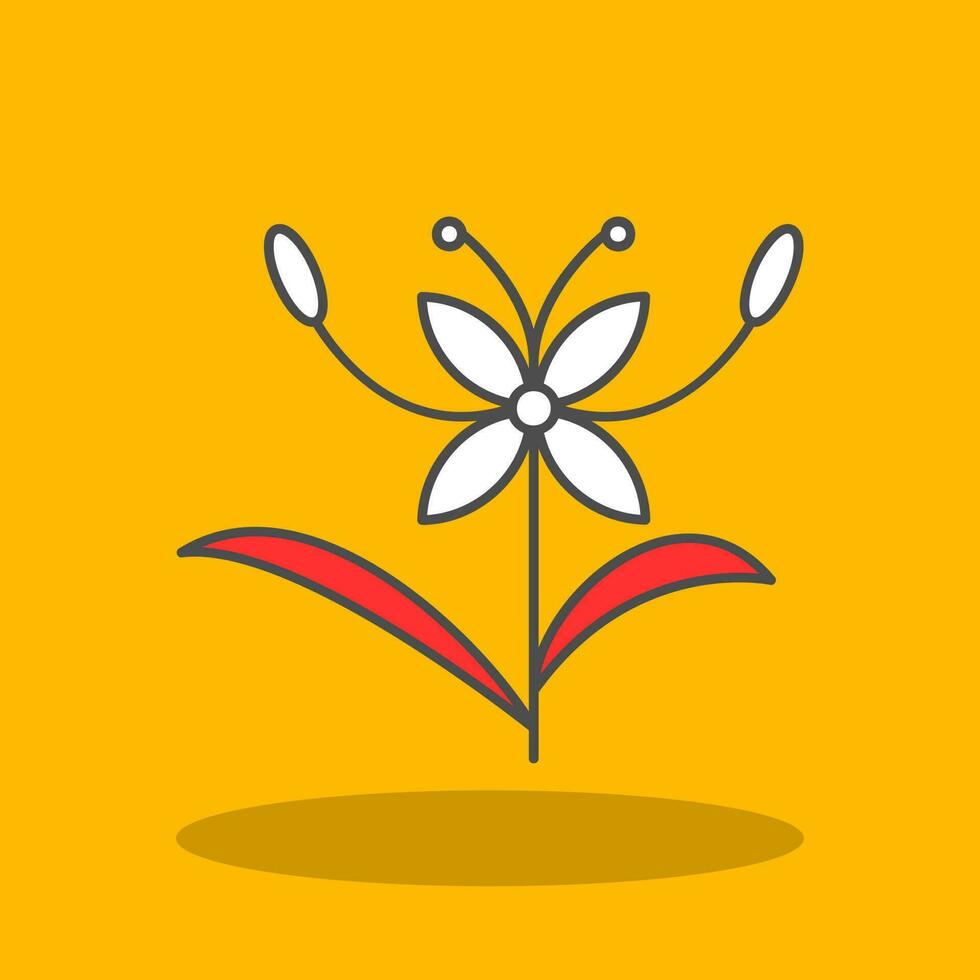 diseño de icono de vector de ixora