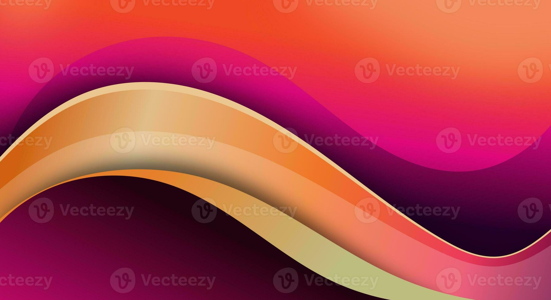 Abstract gradient wave background wallpaper photo