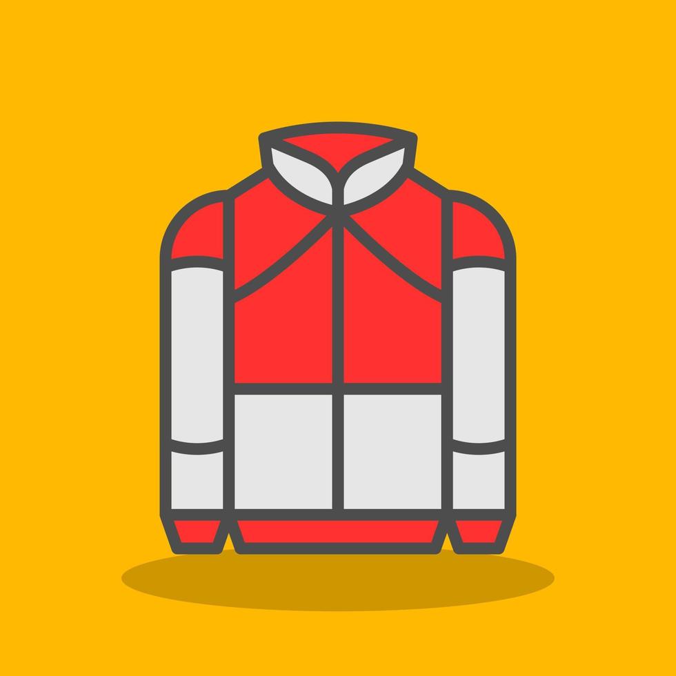 Race Jacket Vector Icon Design