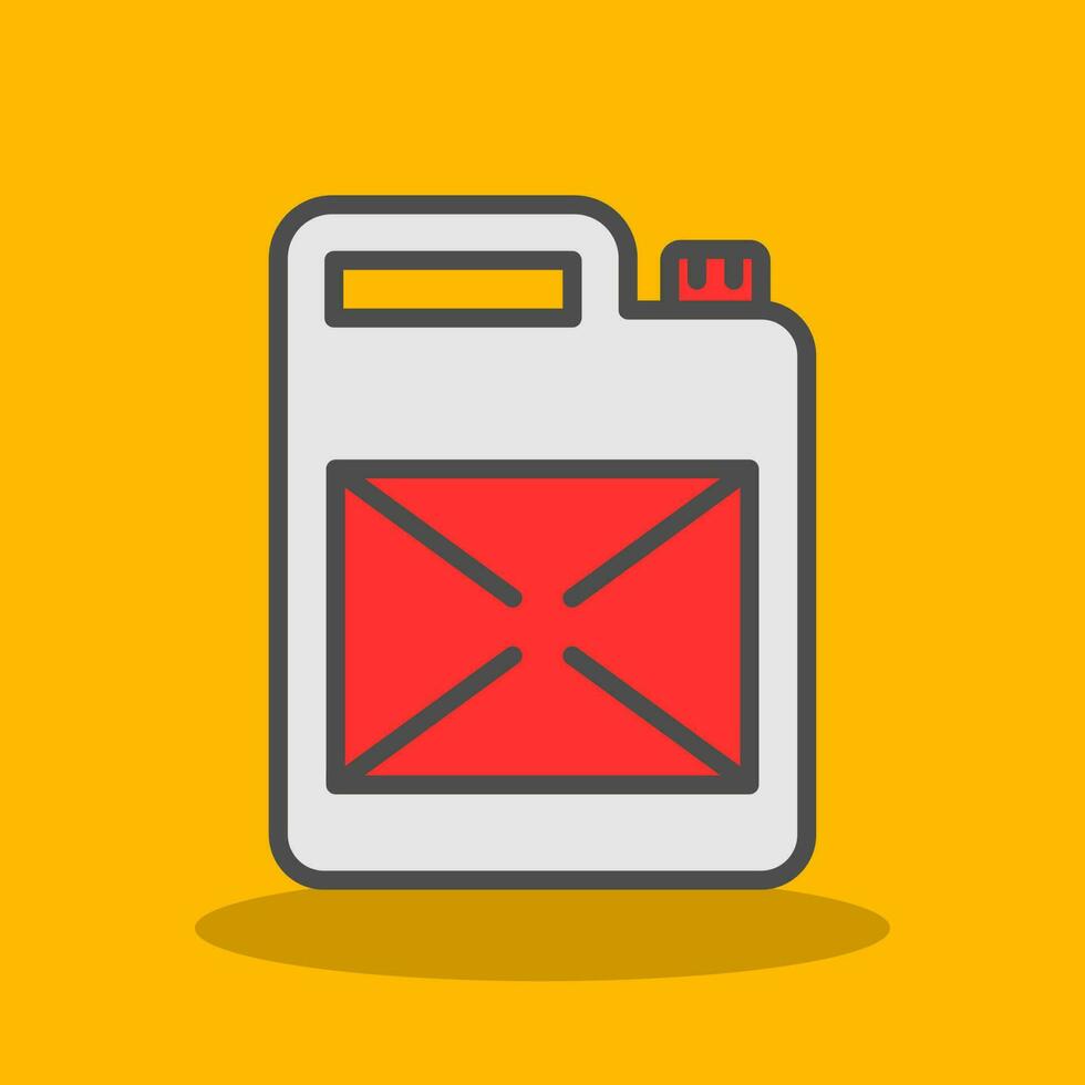 Jerrycan Vector Icon Design