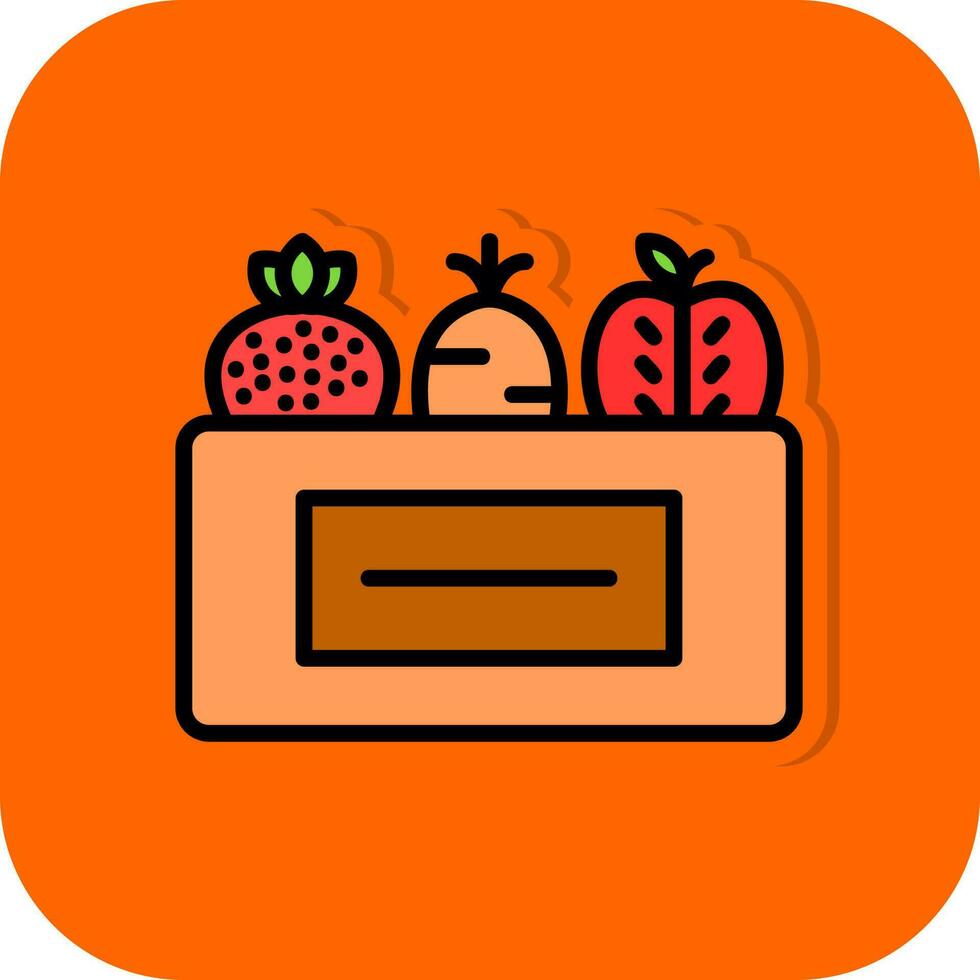 diseño de icono de vector de alimentos saludables