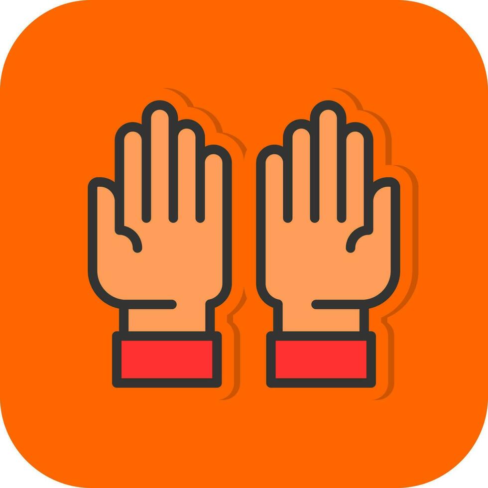 Muslim Dua Vector Icon Design