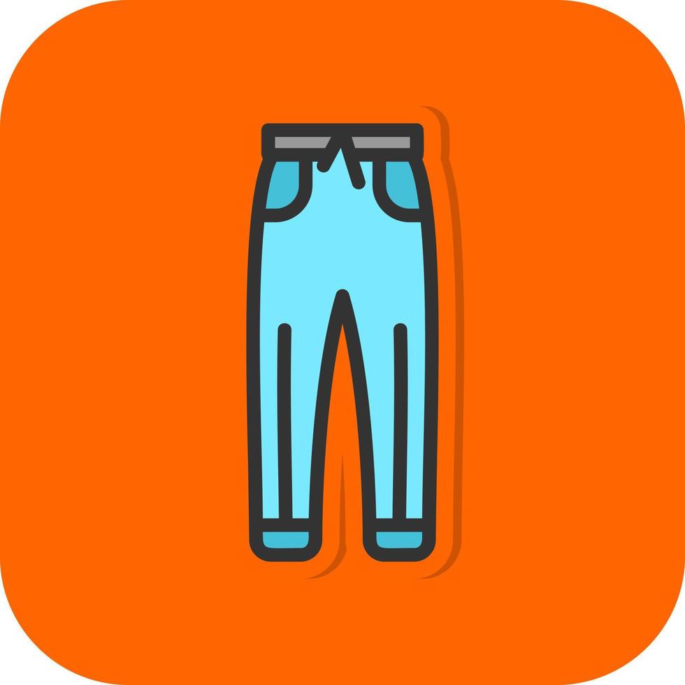 Business Trousers Vector Icon Design