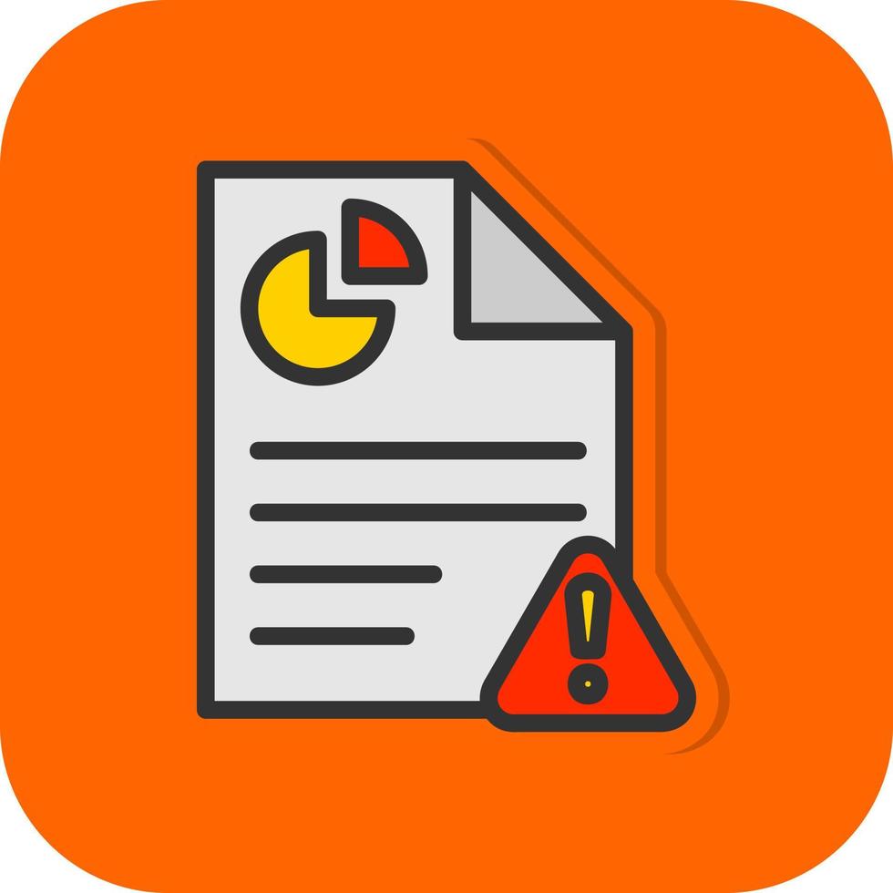 Business Report Vector Icon Design