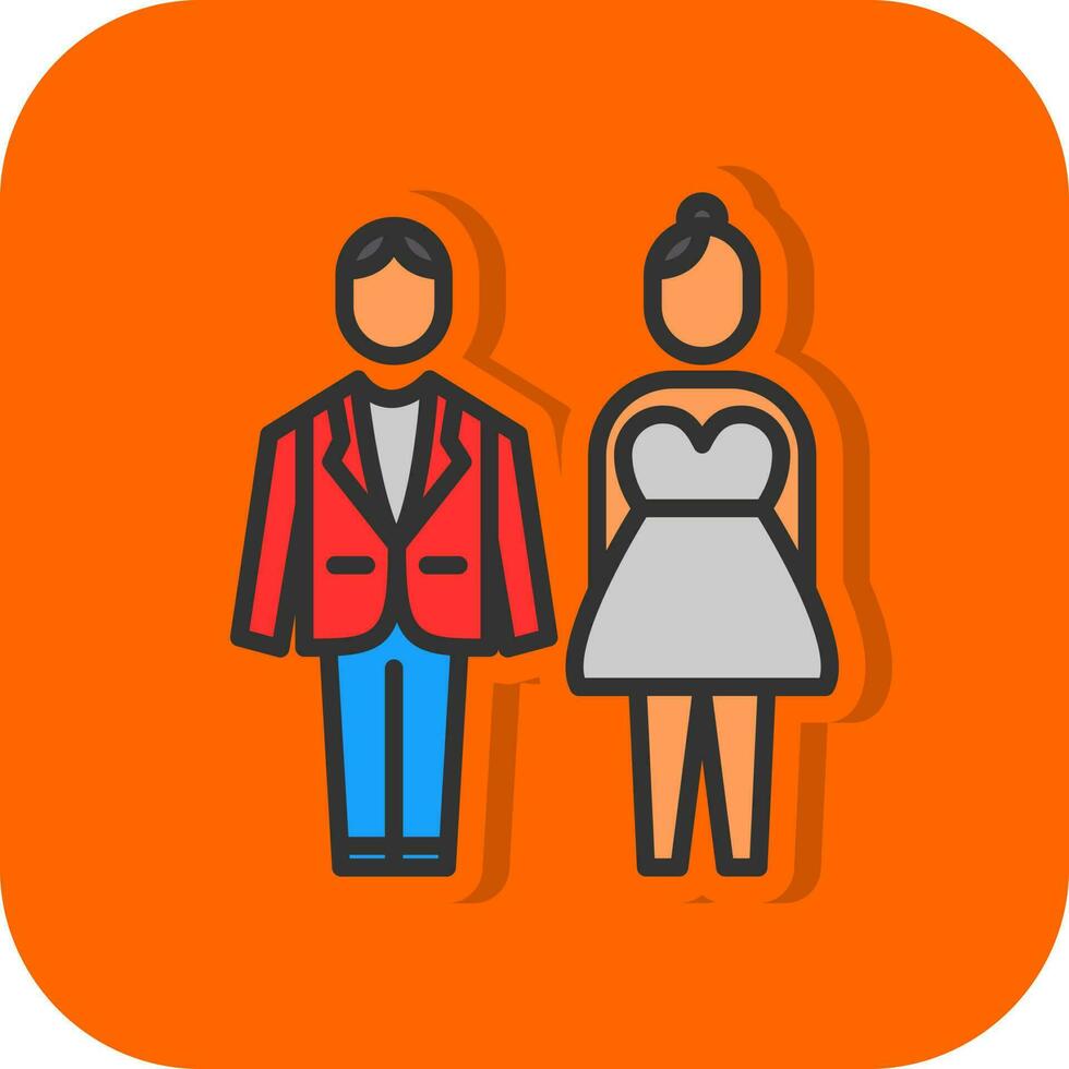 Groom Vector Icon Design