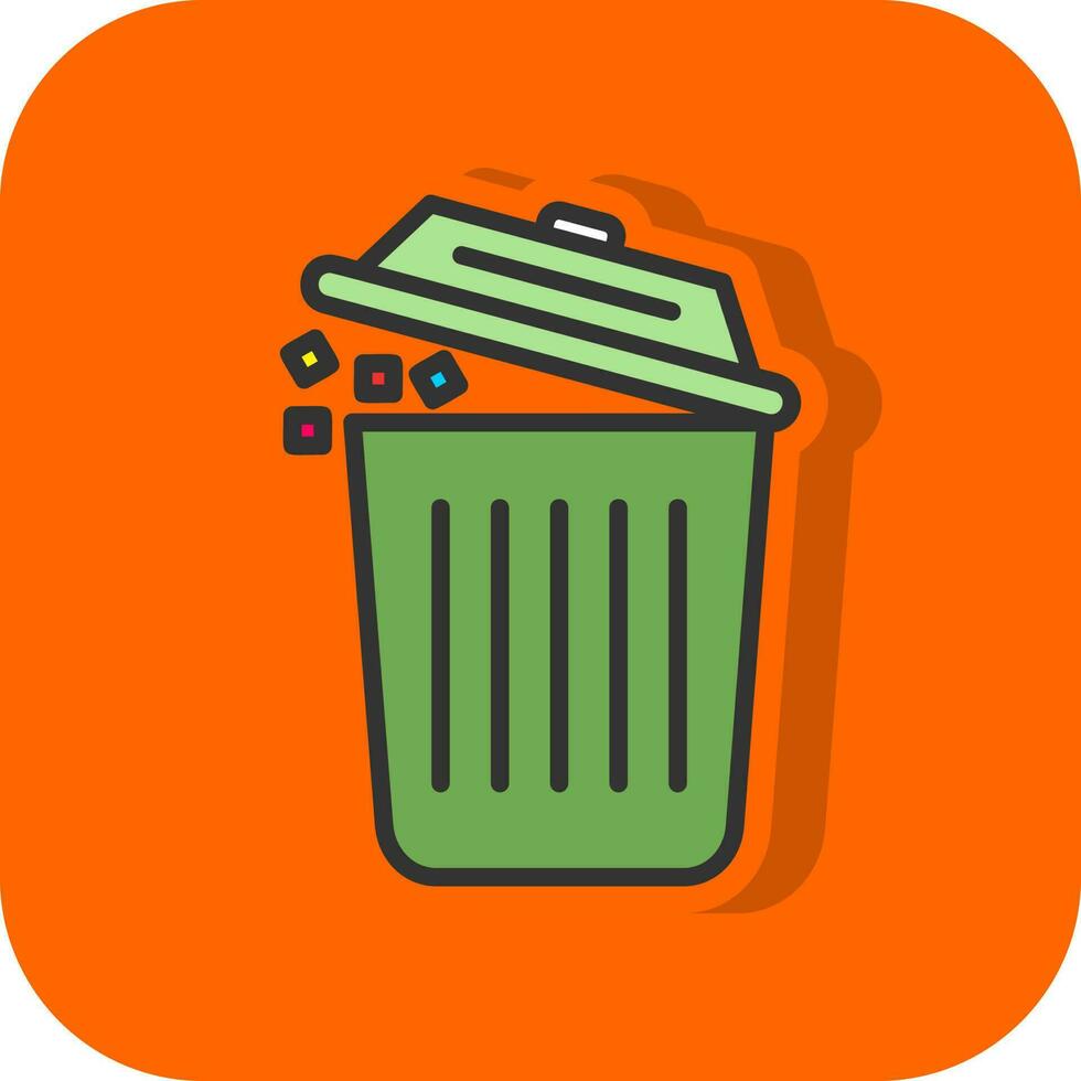 Trash Vector Icon Design