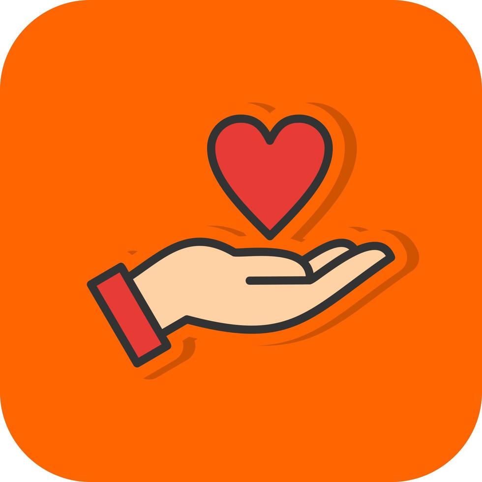 Organ Donation Vector Icon Design
