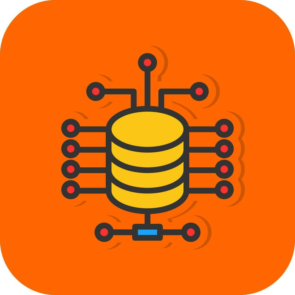 Data Storage Vector Icon Design