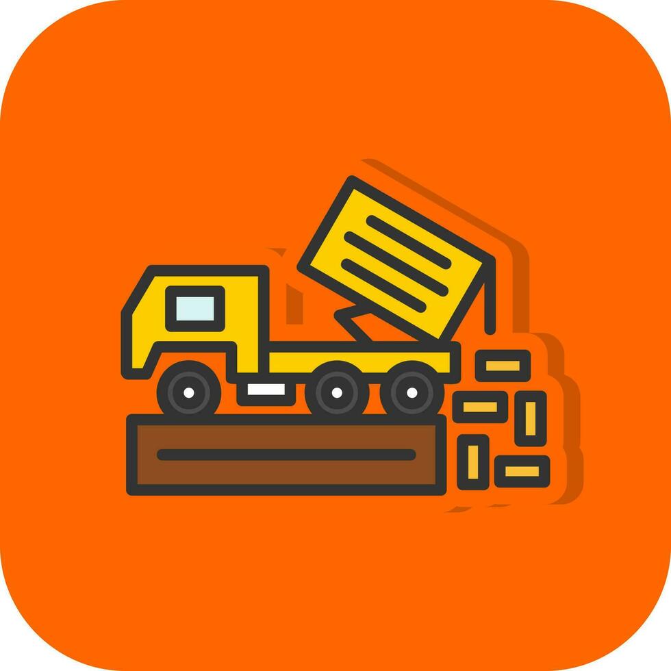 Landfill Vector Icon Design