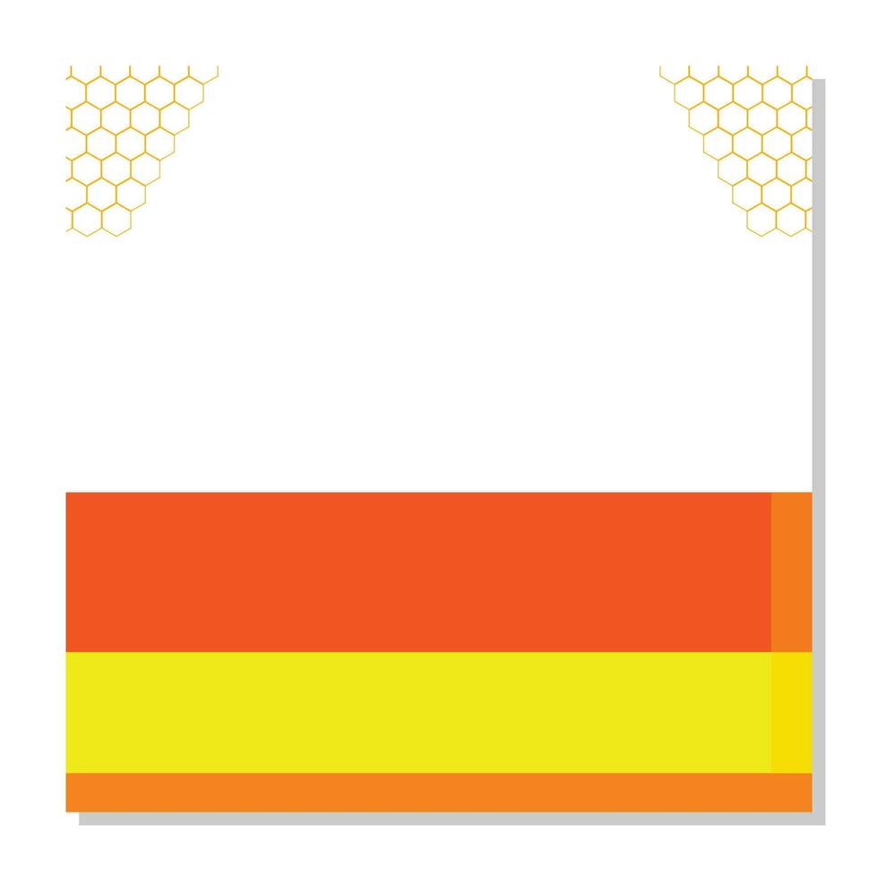 abstract shape background. design template for social media, banner. vector