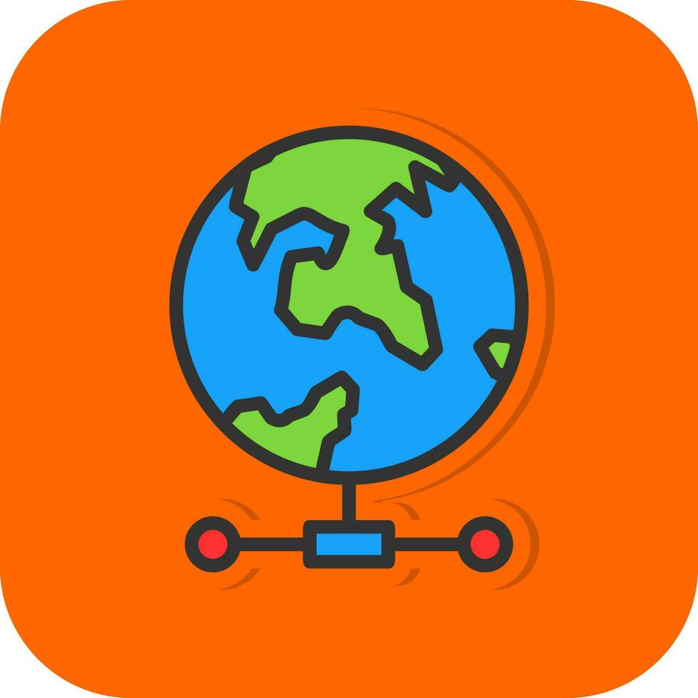 Globe Vector Icon Design