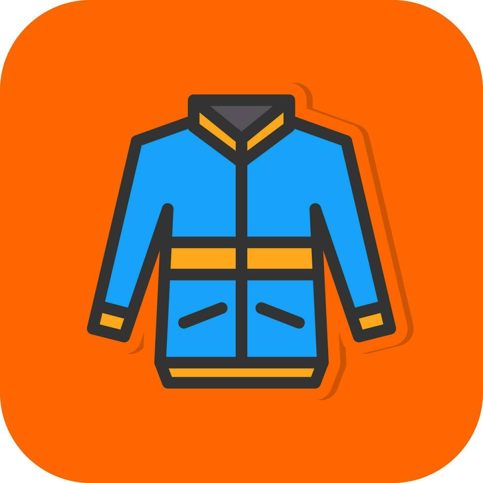 diseño de icono de vector de chaqueta