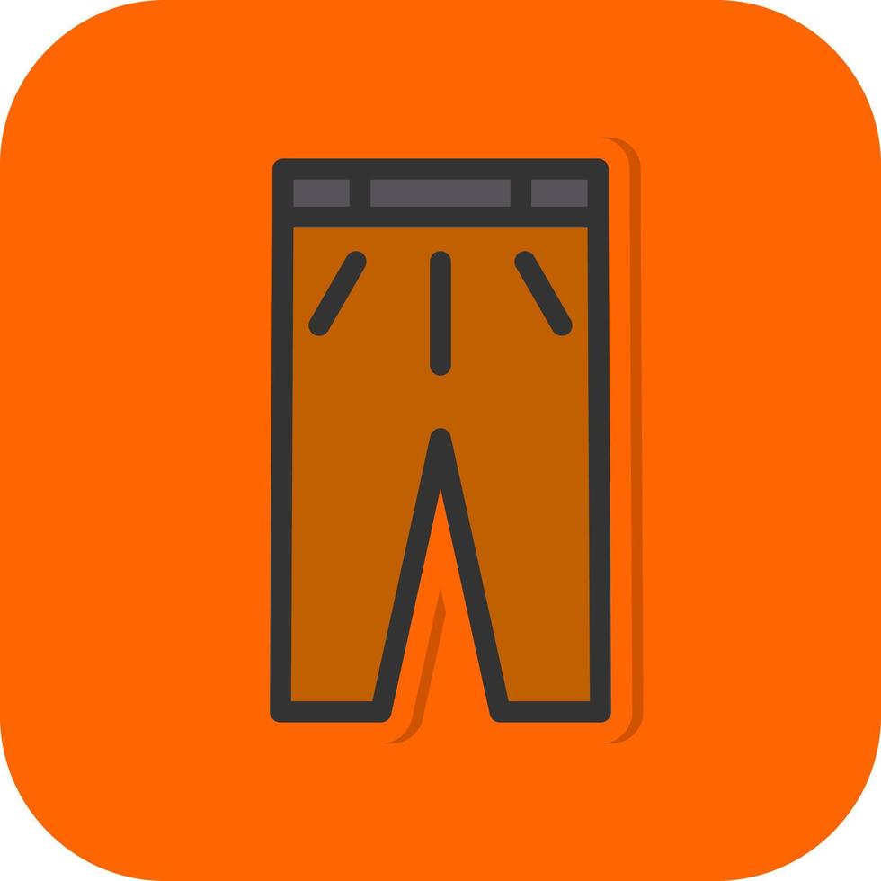 Pants Vector Icon Design