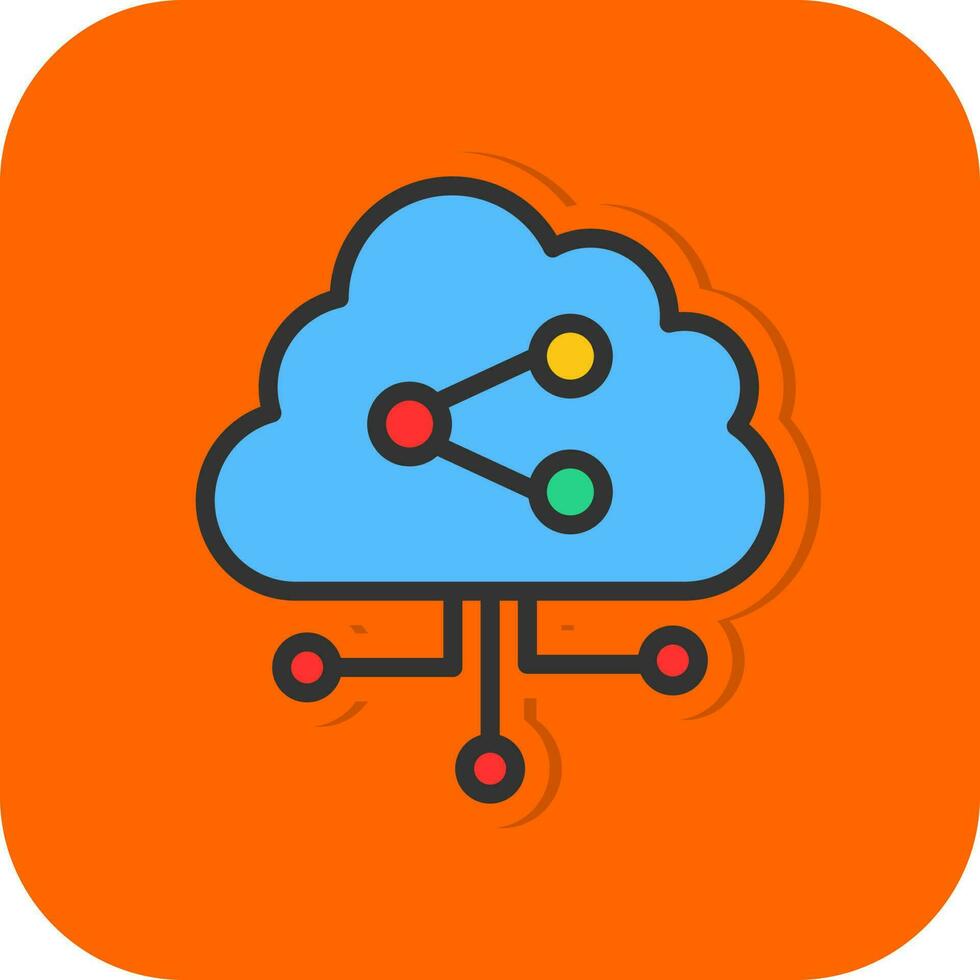 Data Sharing Vector Icon Design