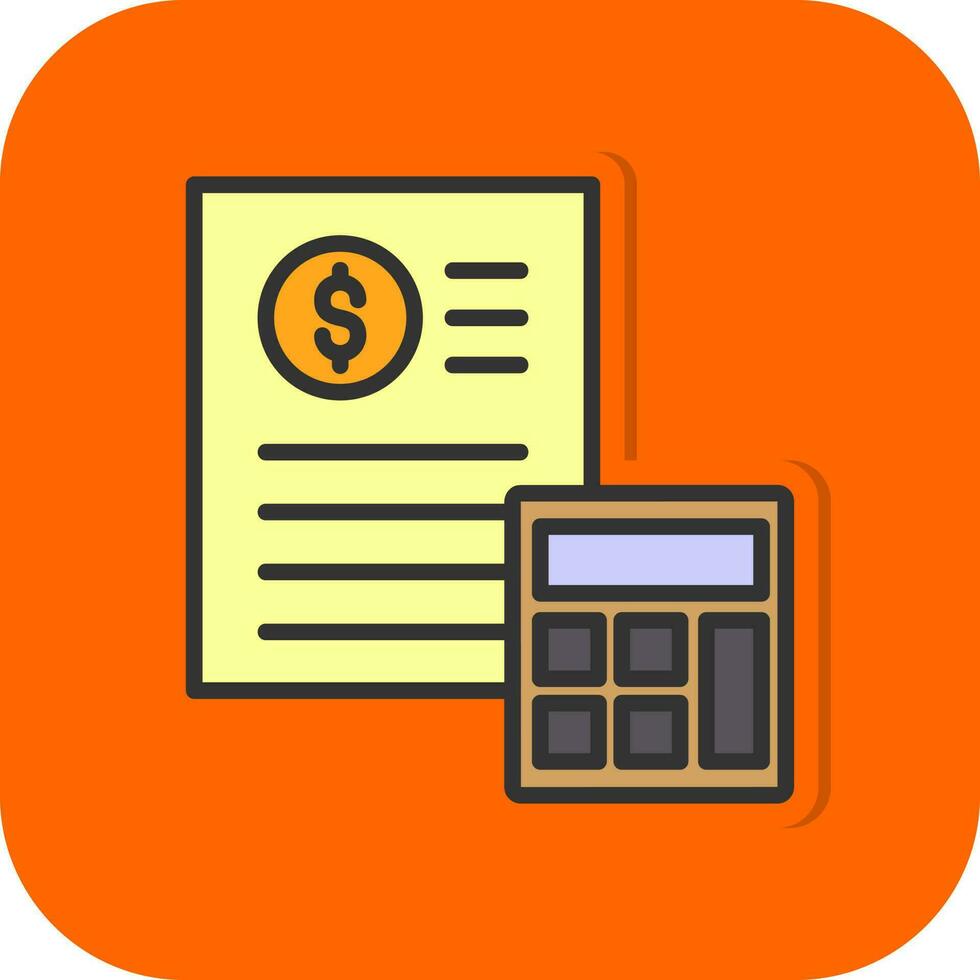 Budget Vector Icon Design