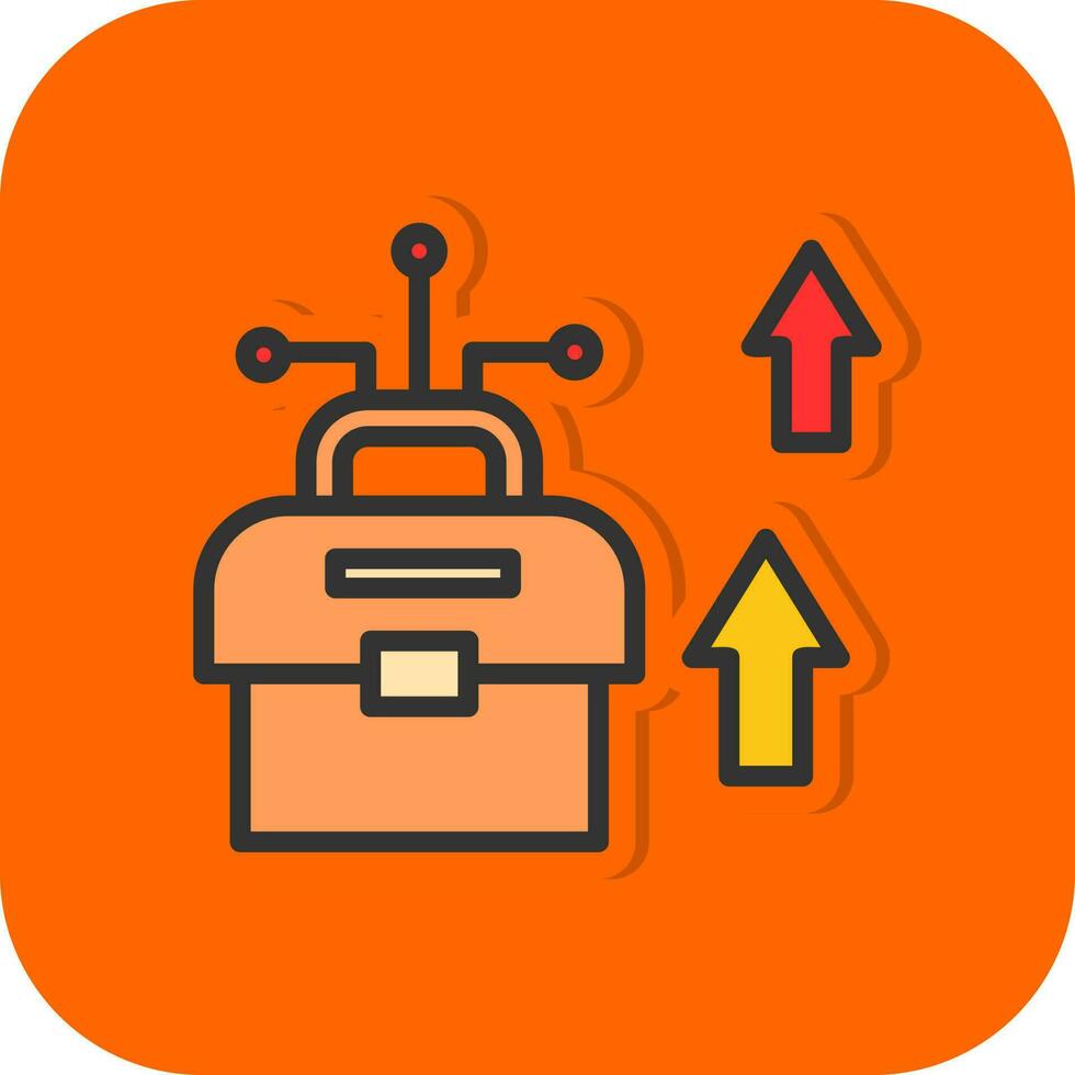 Business Growth Vector Icon Design