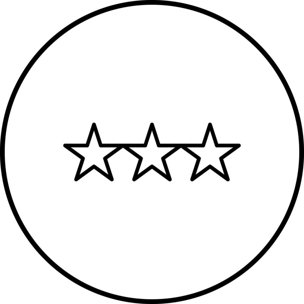 Stars Vector Icon