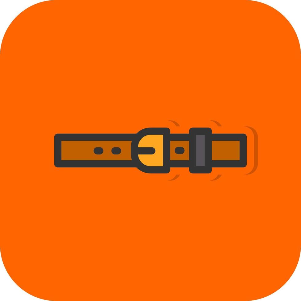 Belt Vector Icon Design