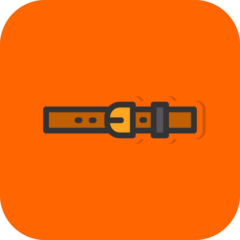 Belt Vector Icon Design