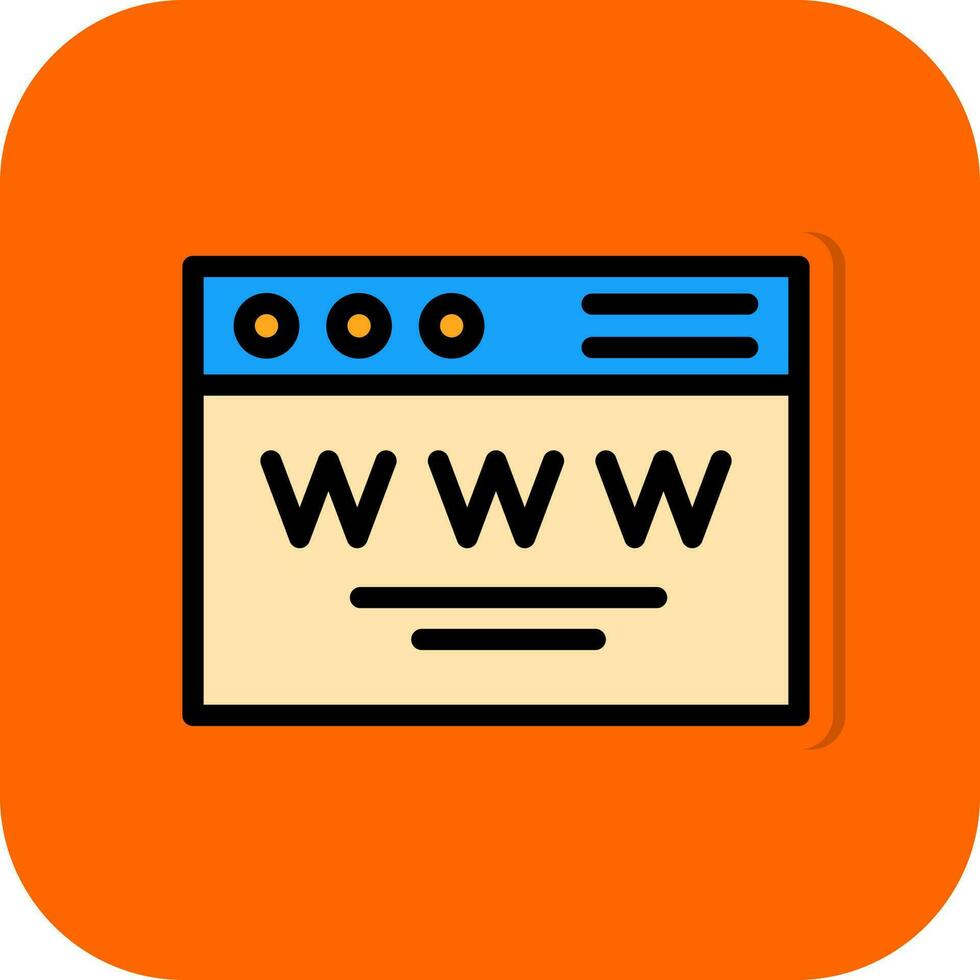 diseño de icono de vector de sitio web