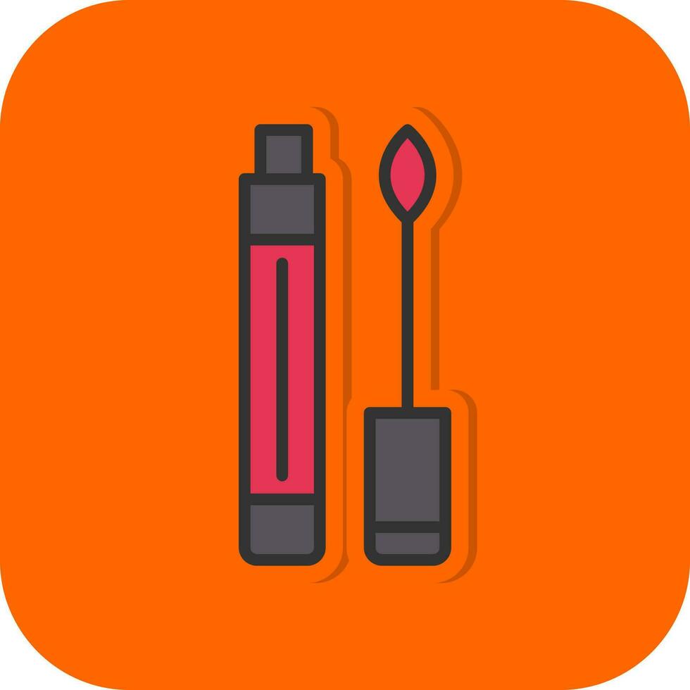 Lip Gloss Vector Icon Design