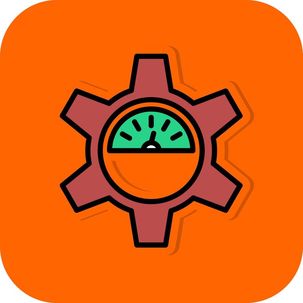 Efficiency Vector Icon Design