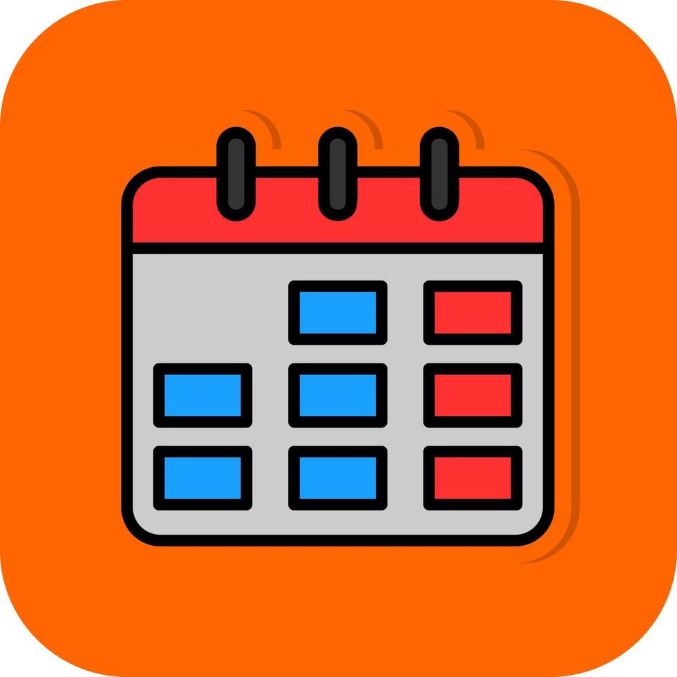 Schedule Vector Icon Design