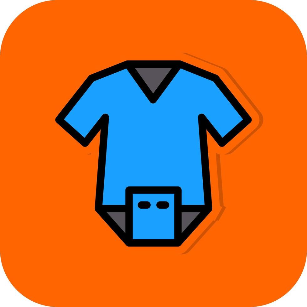 Baby Clothes Vector Icon Design