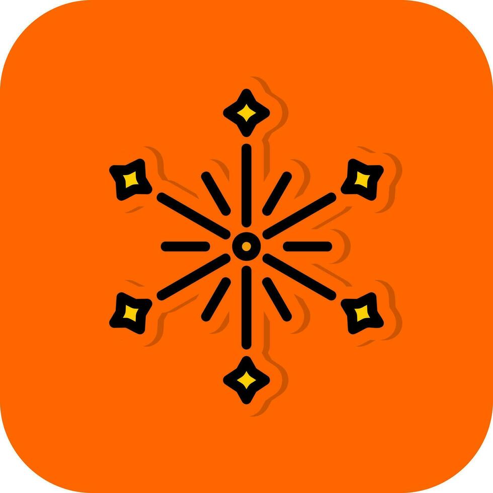 Fireworks Vector Icon Design