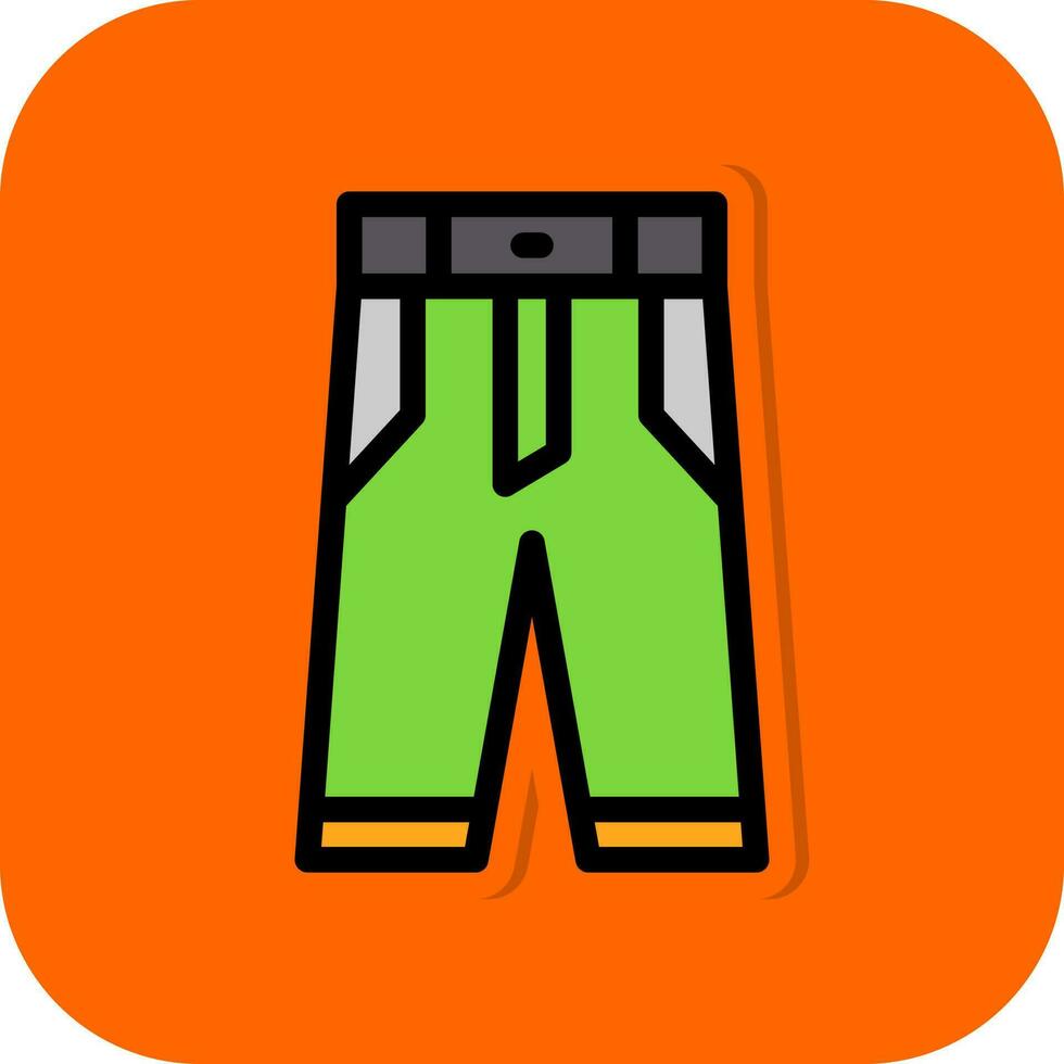 Pants Vector Icon Design