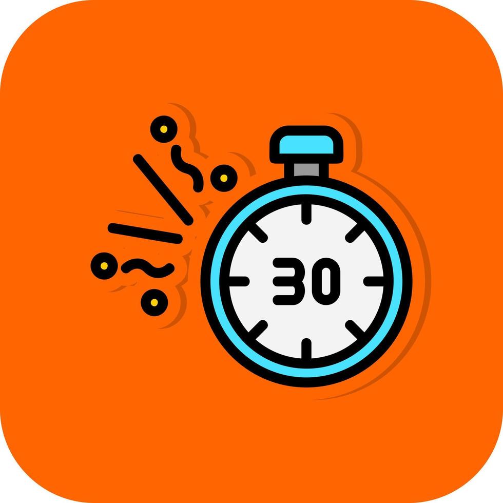 Countdown Vector Icon Design