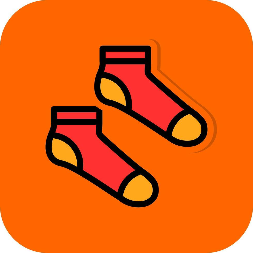 Socks Vector Icon Design