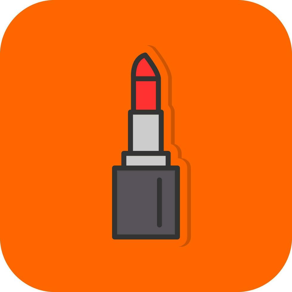 diseño de icono de vector de lápiz labial