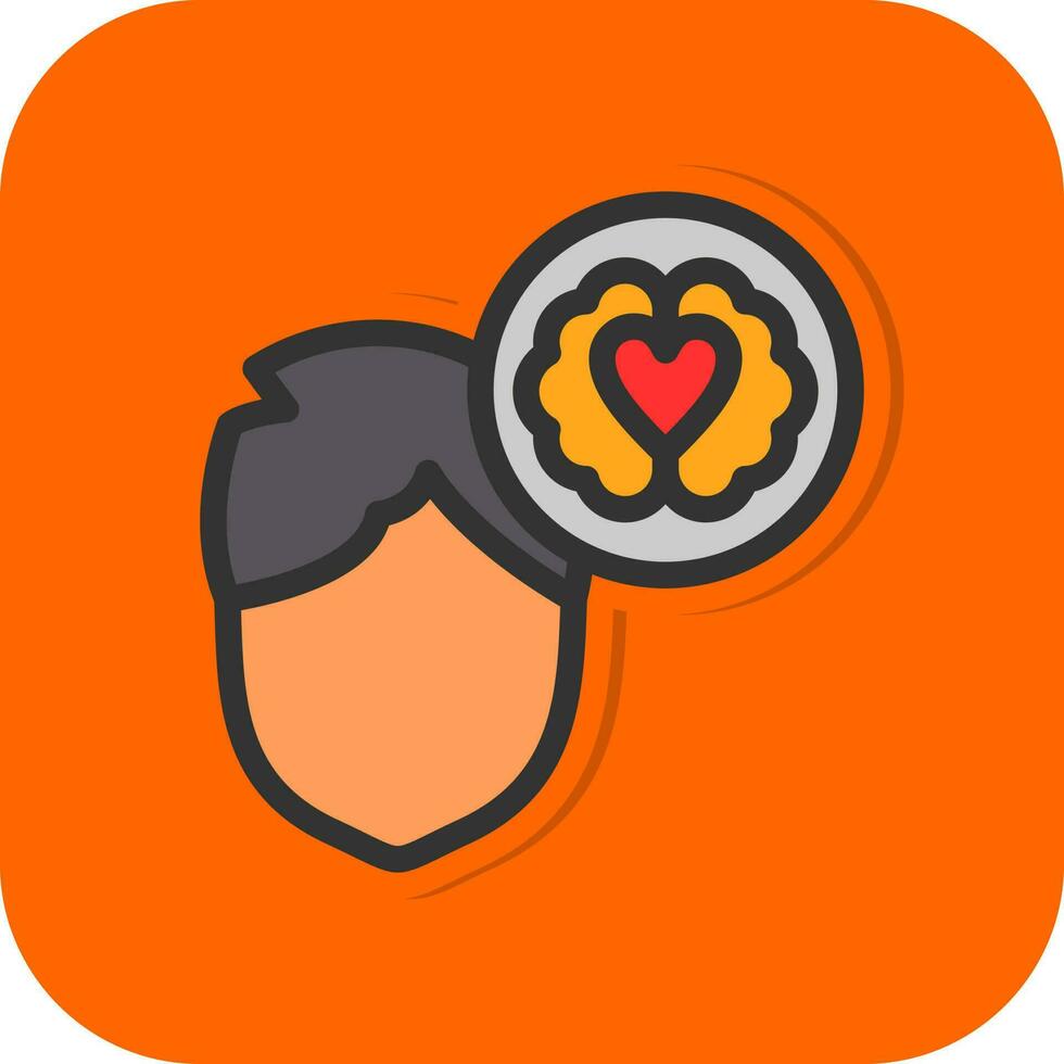 Emotional intelligence Vector Icon Design