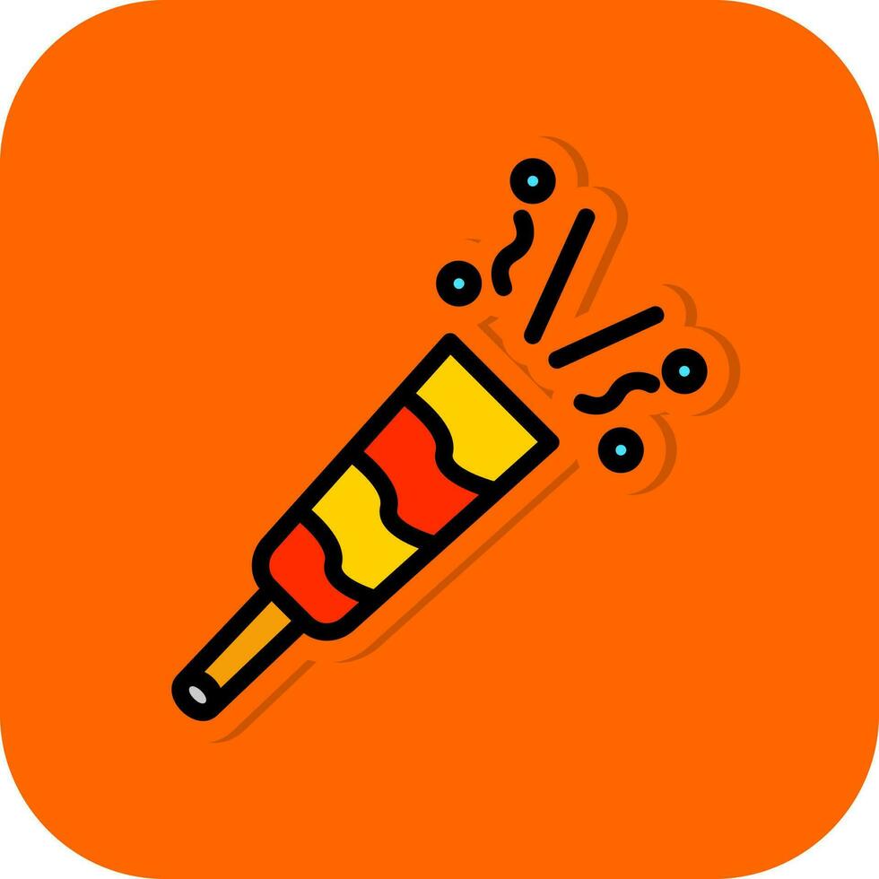 Party Blower Vector Icon Design