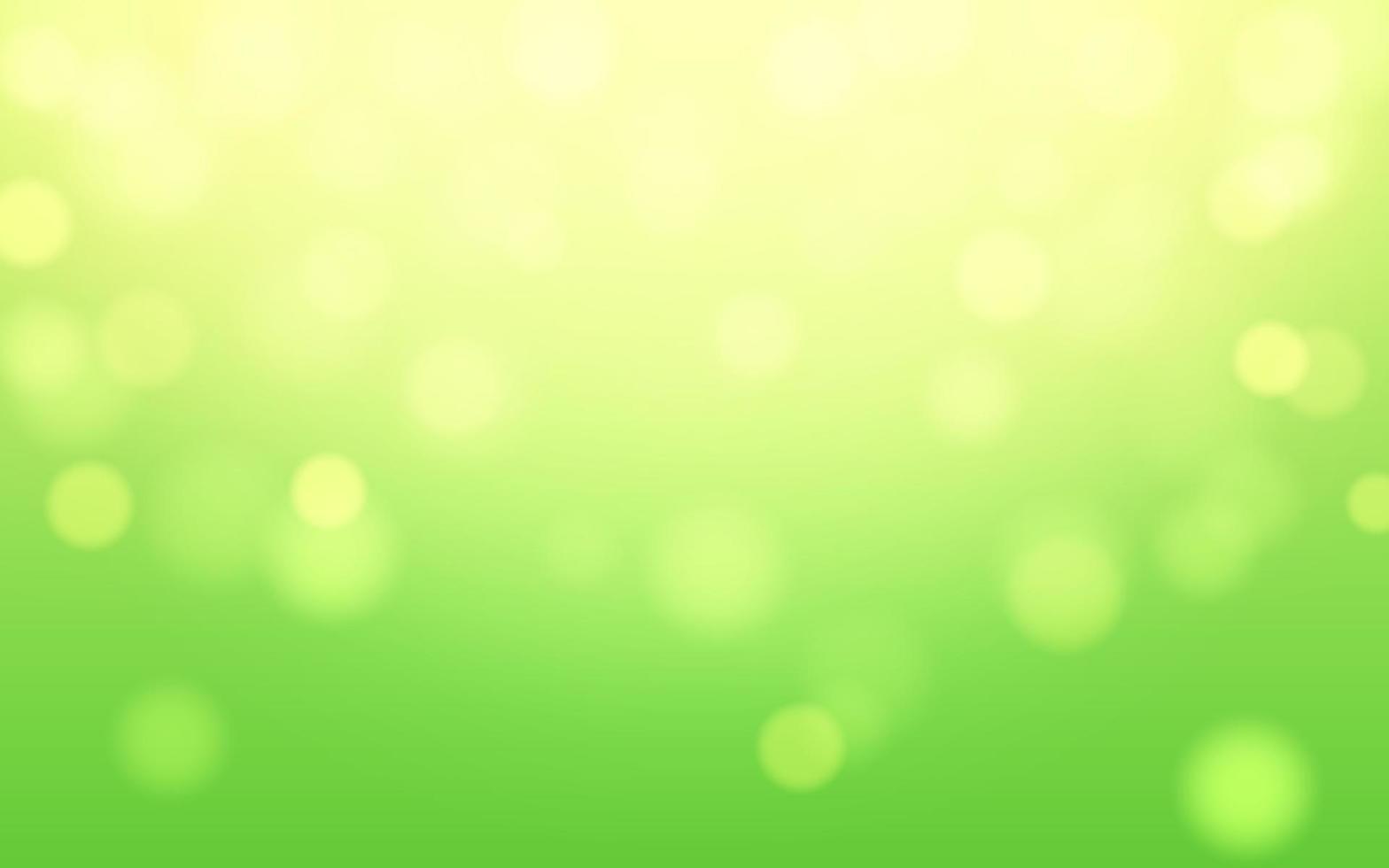 Nature green bokeh soft light abstract background, Vector eps 10 illustration bokeh particles, Background decoration