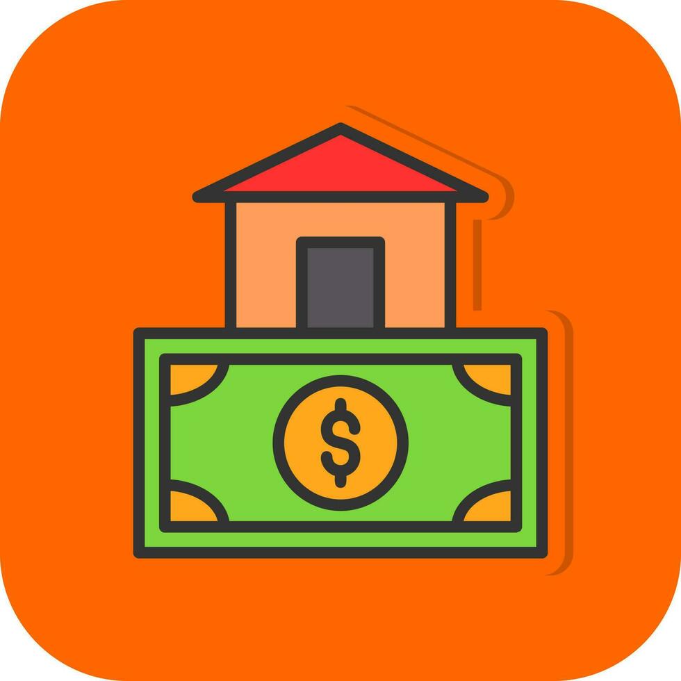 Fixed Asset Vector Icon Design