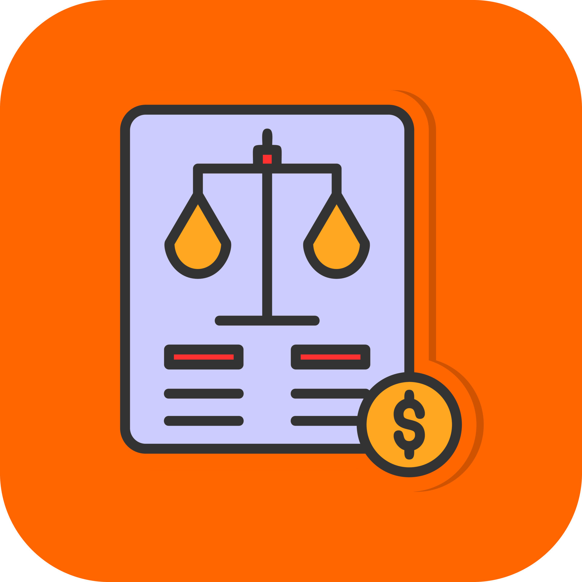 Balance Sheet Vector Icon Design 20669070 Vector Art at Vecteezy