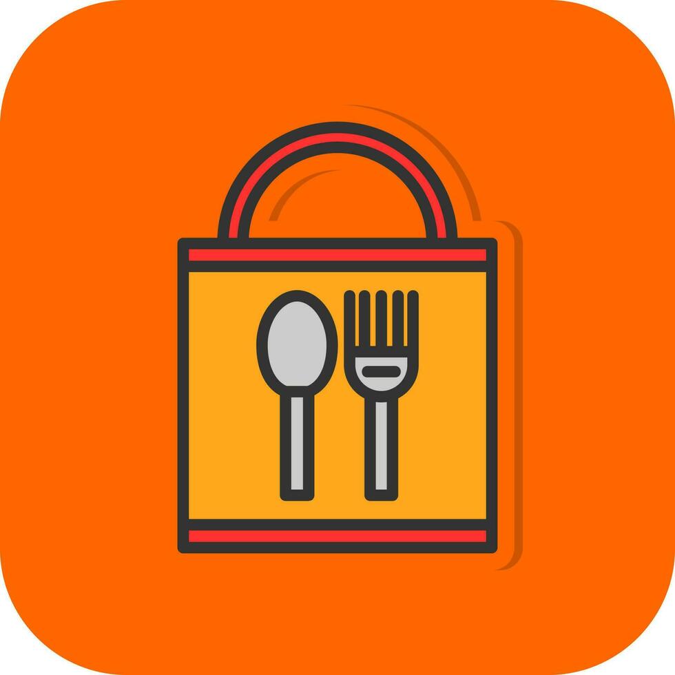 Food Pack Vector Icon Design