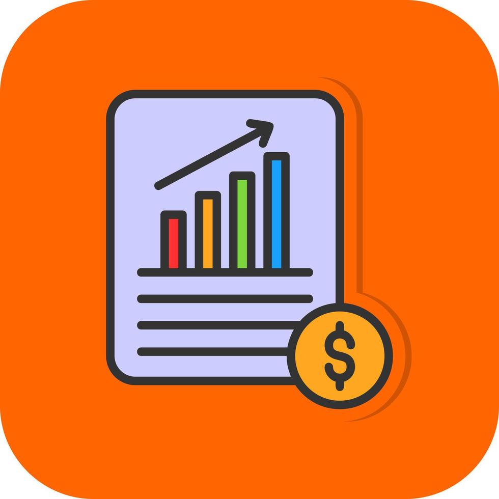 Debt Analysis Vector Icon Design