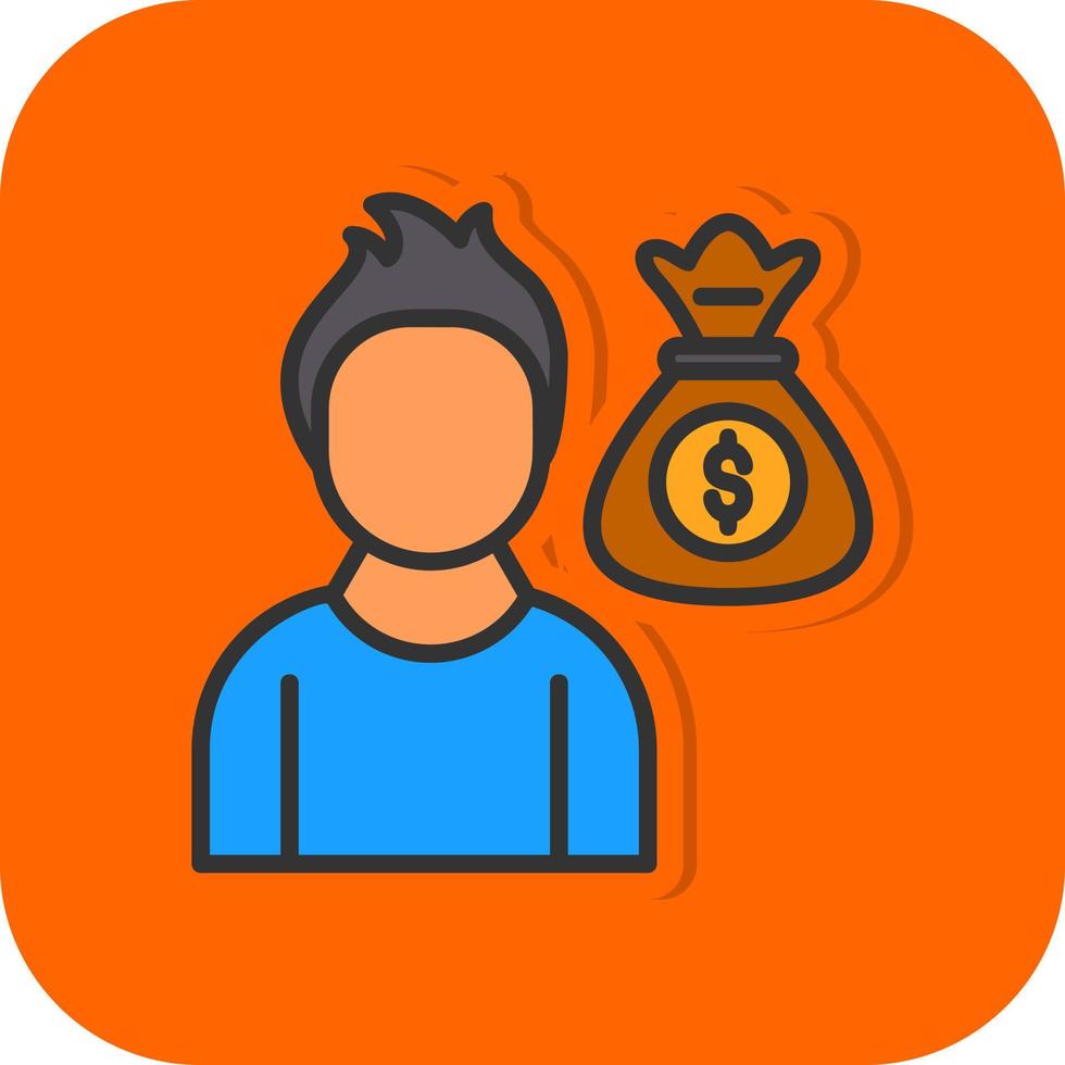 Capital Vector Icon Design