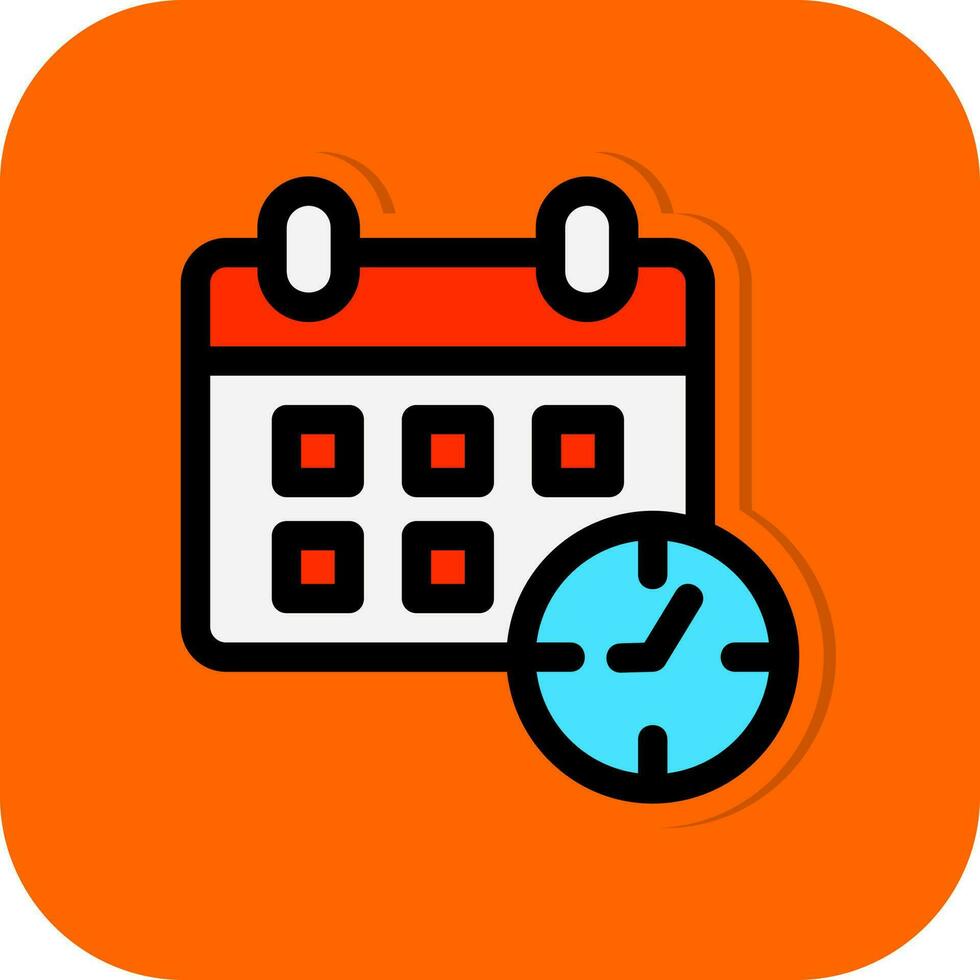 Schedule Vector Icon Design
