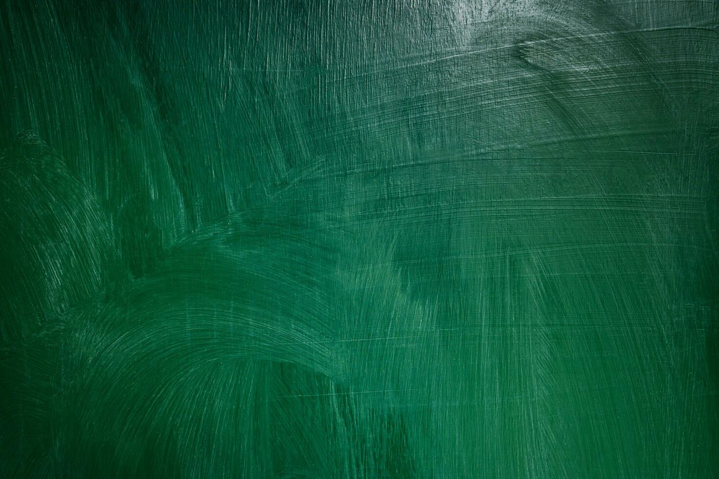 Green blackboard and Green chalkboard blank background of school board. photo