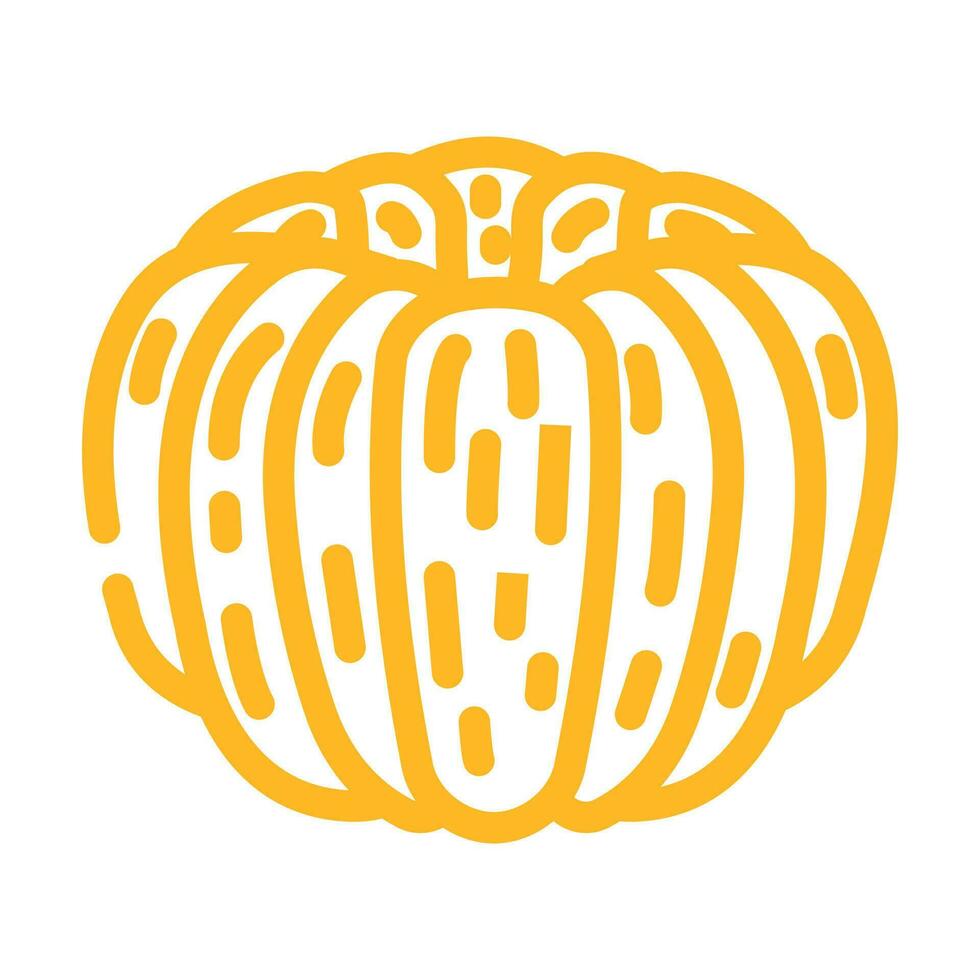 orange peeled slice color icon vector illustration 20670020 Vector Art