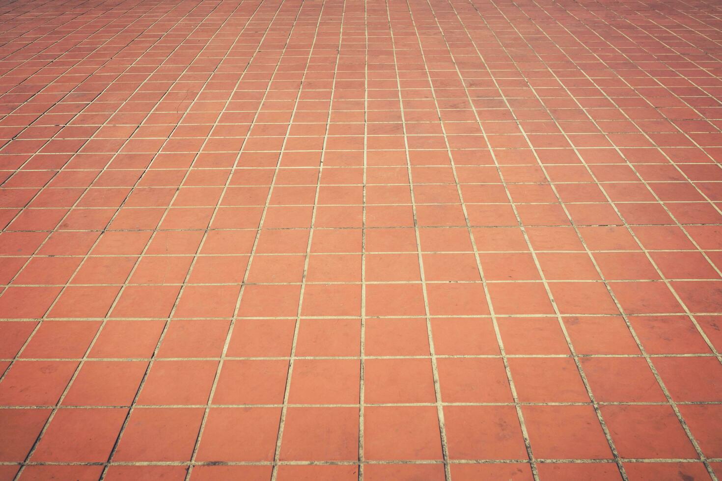 Empty pathway paved with stone block. photo