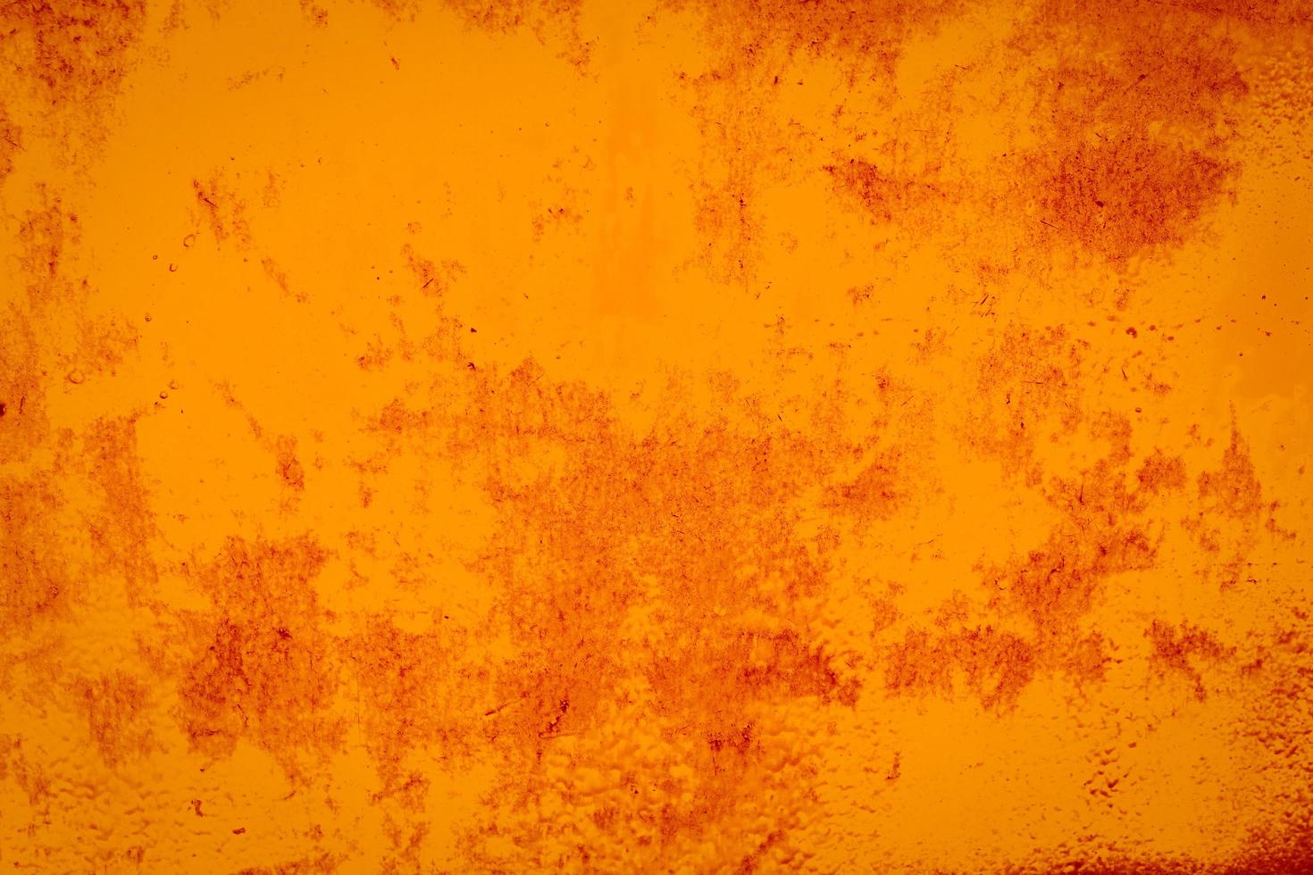 Close up grunge orange metal background and texture photo